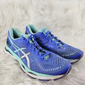 Asics Shoes Womens 10 Blue Kayano 23 Dynamic‎ Training Sneakers Running Jogging